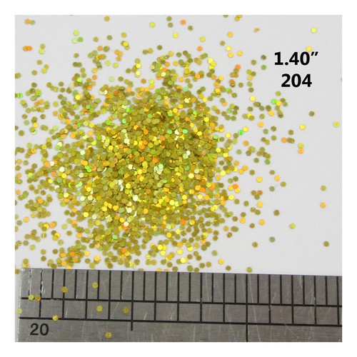 HEX Shape 1 . 40" Nail Art Glitter Summer 15 COLOURS Glitter flakes festival UK - Picture 12 of 39