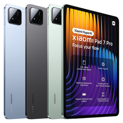 Xiaomi Mi Pad 7 Pro Tablet 8+256GB Wifi 11.2'' IPS LCD 144Hz Snapdragon 8s Gen 3