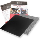 Cooks Innovations Non-Stick Crisper Oven Liner Set- Reusable Dishwasher Safe Mat