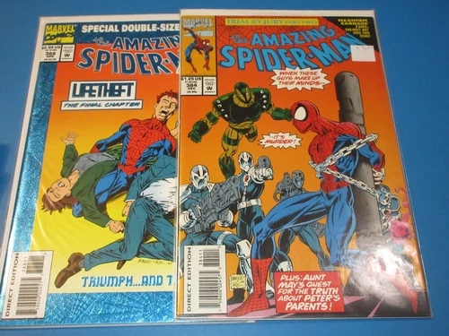 Amazing Spider-man #384,388 lot of 2 VF Beauties Wow