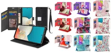 FOR Motorola Moto G Play 2023 XT2271 Wallet Pouch Case Phone Cover