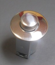 Pontiac Gto Lemans Chrome Push Button Keyless Console Lock 64 65 66 67