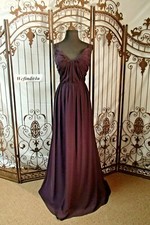 V411 OCCASIONS 5616 SZ 12 PLUM 285 3369 V93A FORMAL BRIDESMAIDS GOWN DRESS