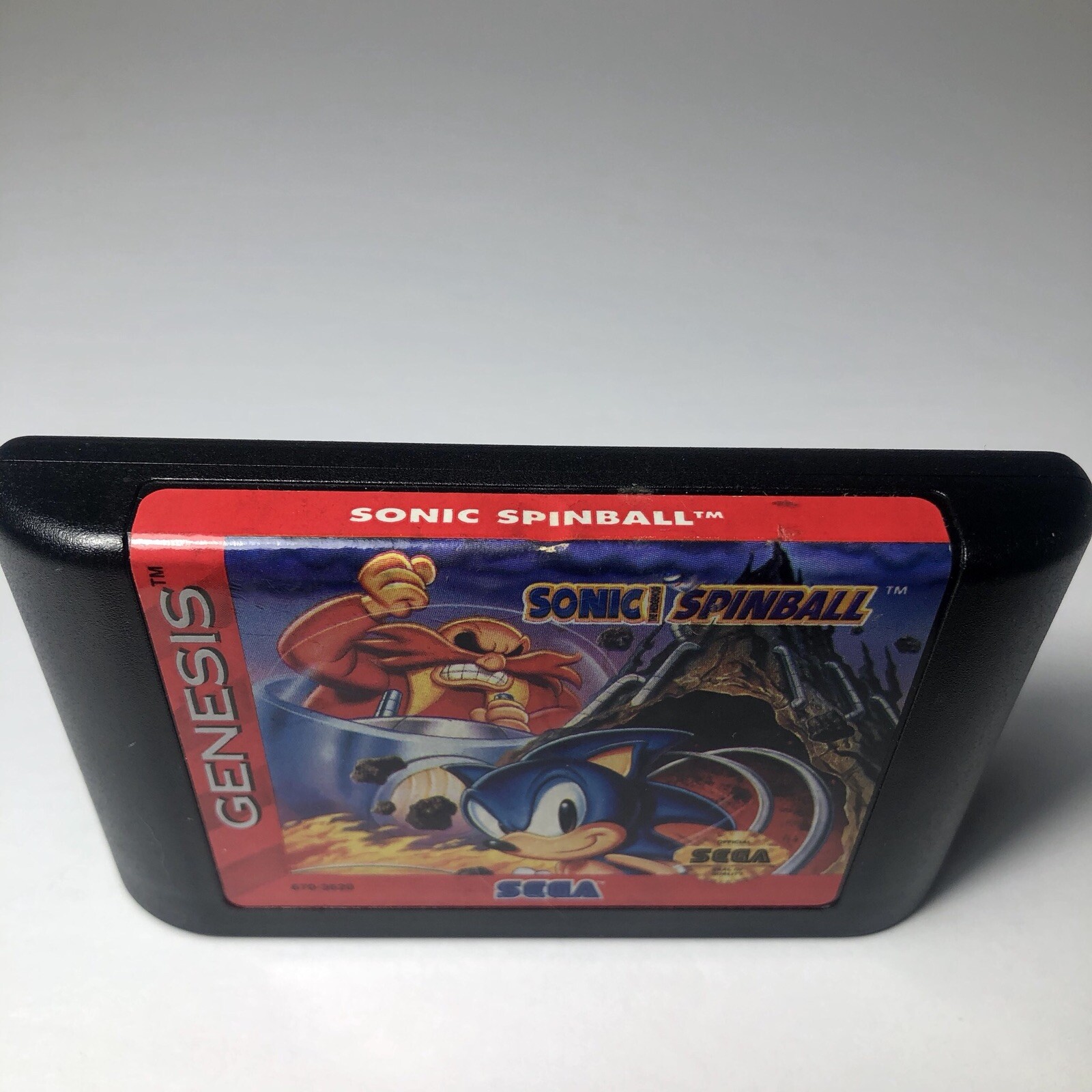 Sega Genesis Sonic Spinball Cartridge Only 670-3620 | eBay