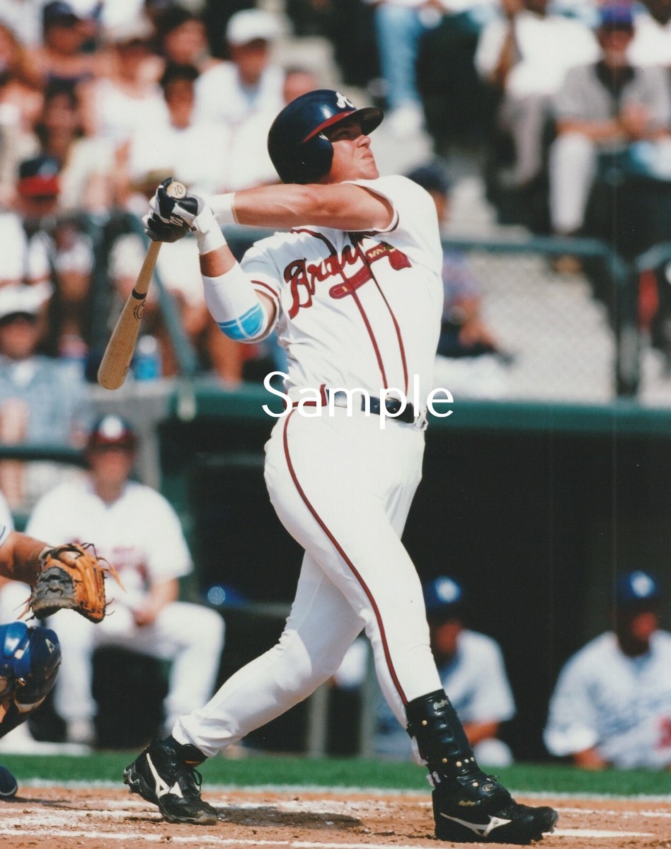 Chipper Jones Atlanta Braves Baseball 8x10 Photo CJ2 | eBay