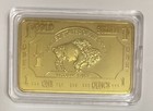 ✯ 12 Piece ESTATE LOT ✯ GOLD SILVER COPPER LOVERS MIXED BARS TOKENS BILLS ✯ b — photo 9