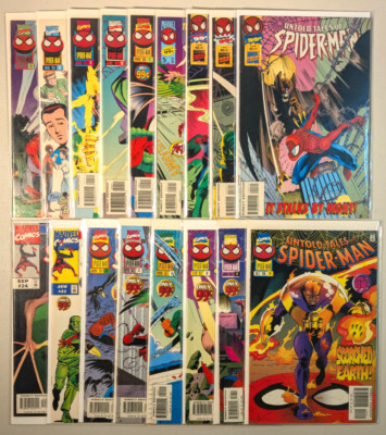 Complete Your Set! Untold Tales of Spider-Man (Marvel Comics 1995-97) Combo Ship