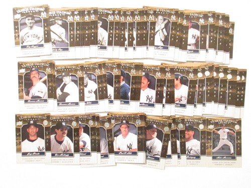 2008 Upper Deck Yankee Stadium Legacy Baseball Lot 86 w/Whitey Ford & Yogi Berra - Picture 2 of 8