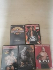 Wrestling Megastars + WWE New Years Revolution + History Of Wrestlemania I-IX 