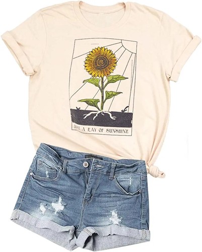 sunflower shirts for girls