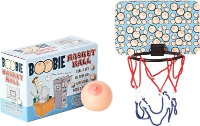 DIABOLICAL GIFTS Boobie Basketball Game - Funny GaG Joke Novelty Gift for Men - Holiday Stocking