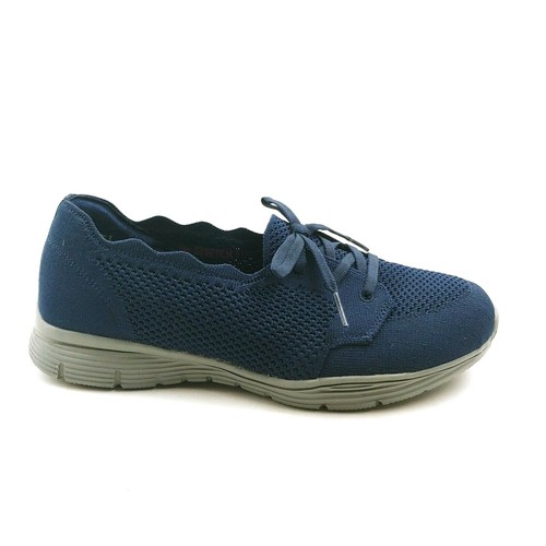 skechers stretch knit sneakers