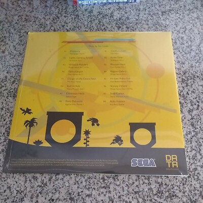 Sonic Mania Soundtrack OST Vinyl Record LP Limited Edition