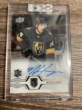 NICOLAS HAGUE 2019-20 Clear Cut Rookie Autograph 