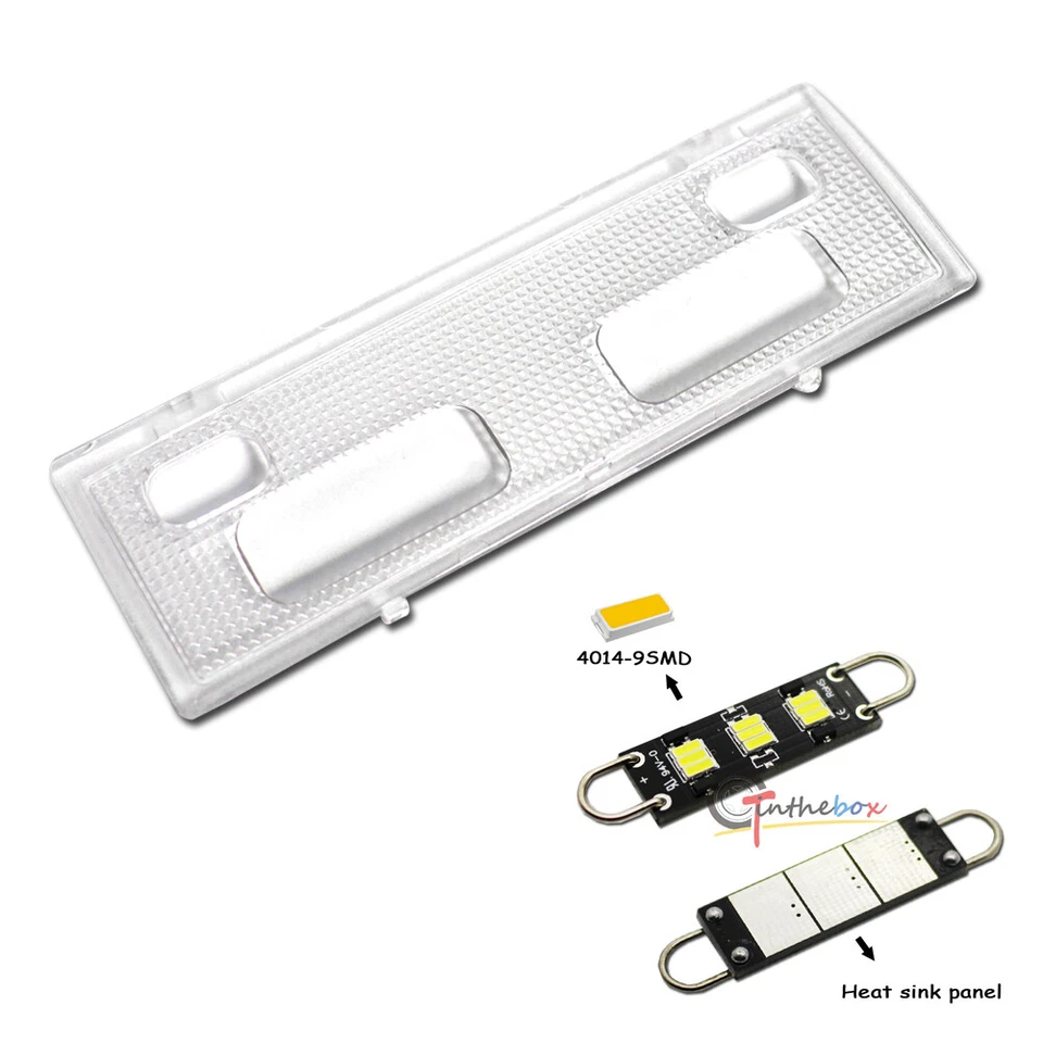 Cubierta de luz domo consola superior con LED Silverado Sierra Tahoe 07-14 #15911049 Foto 3 de 4