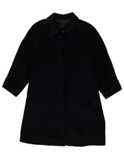 Marina Rinaldi Womens Oversized Overcoat Size 21 Small Navy Blue Wool Bt66
