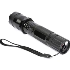Stun Gun BLACK 700 BV Metal Rechargeable LED Flashlight