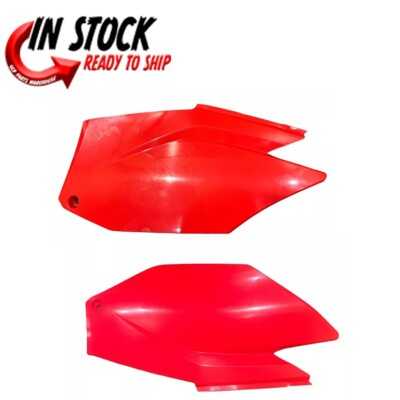 #ad HONDA RIGHT LEFT SIDE COVER NUMBER PLATE PLASTIC 2022 2025 CRF250F OEM $79.95