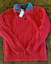 BOYS GAP CABLEKNIT SWEATER SWEATER SIZE XL 12 YEARS NWT