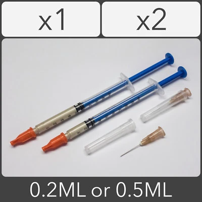 Silver Conductive 0.2ml 0.5ml Paint Wire Electrically Paste Adhesive PCB Repair