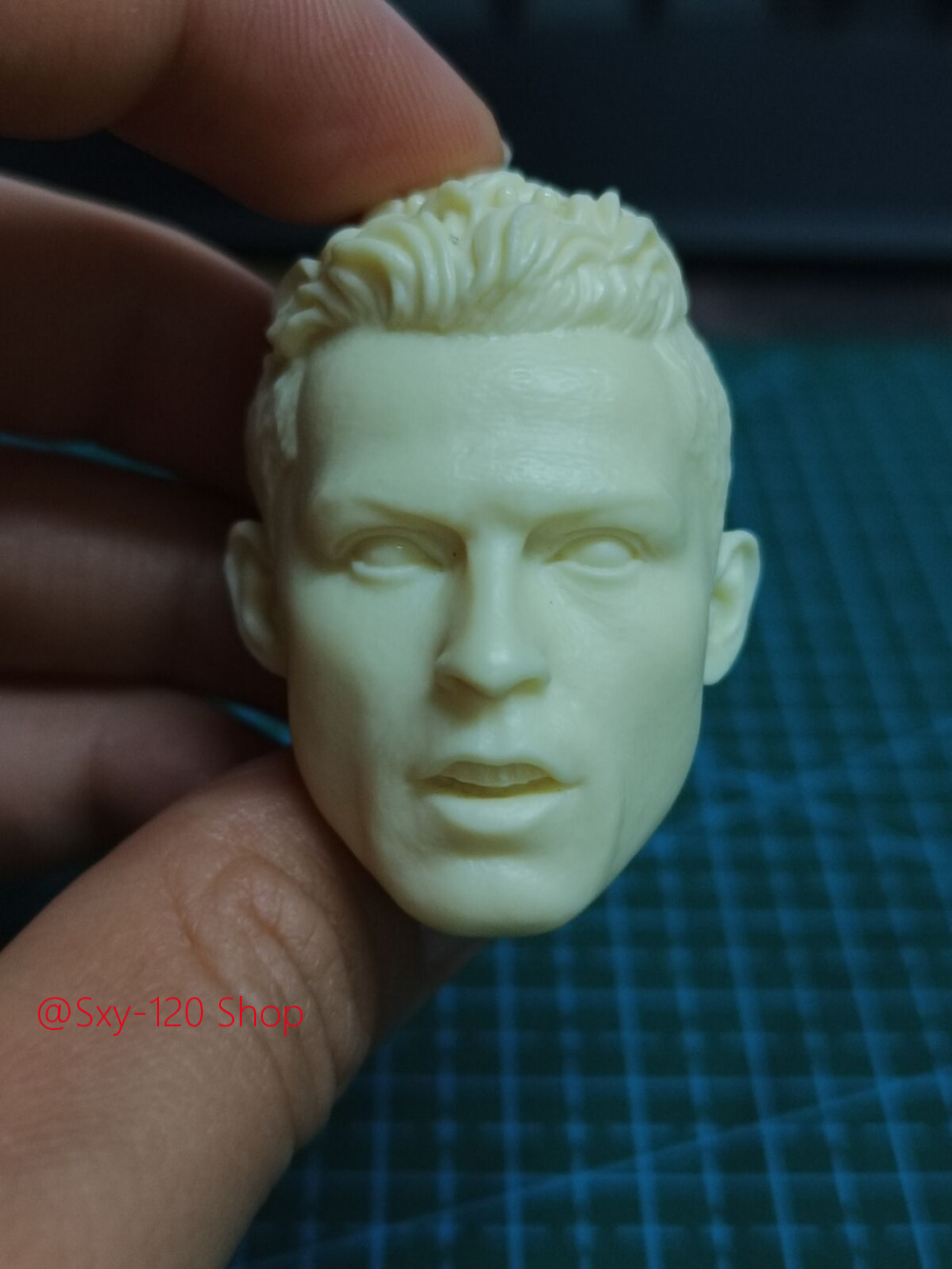 1/6 1/12 1/18 Cristiano Ronaldo Male Head Sculpt Model For Figure Body Toy