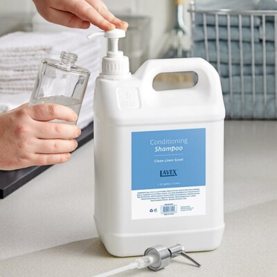 wholesale bulk 1.32 Gallon 5 liters Hotel-Motel Conditioning Shampoo linen scent