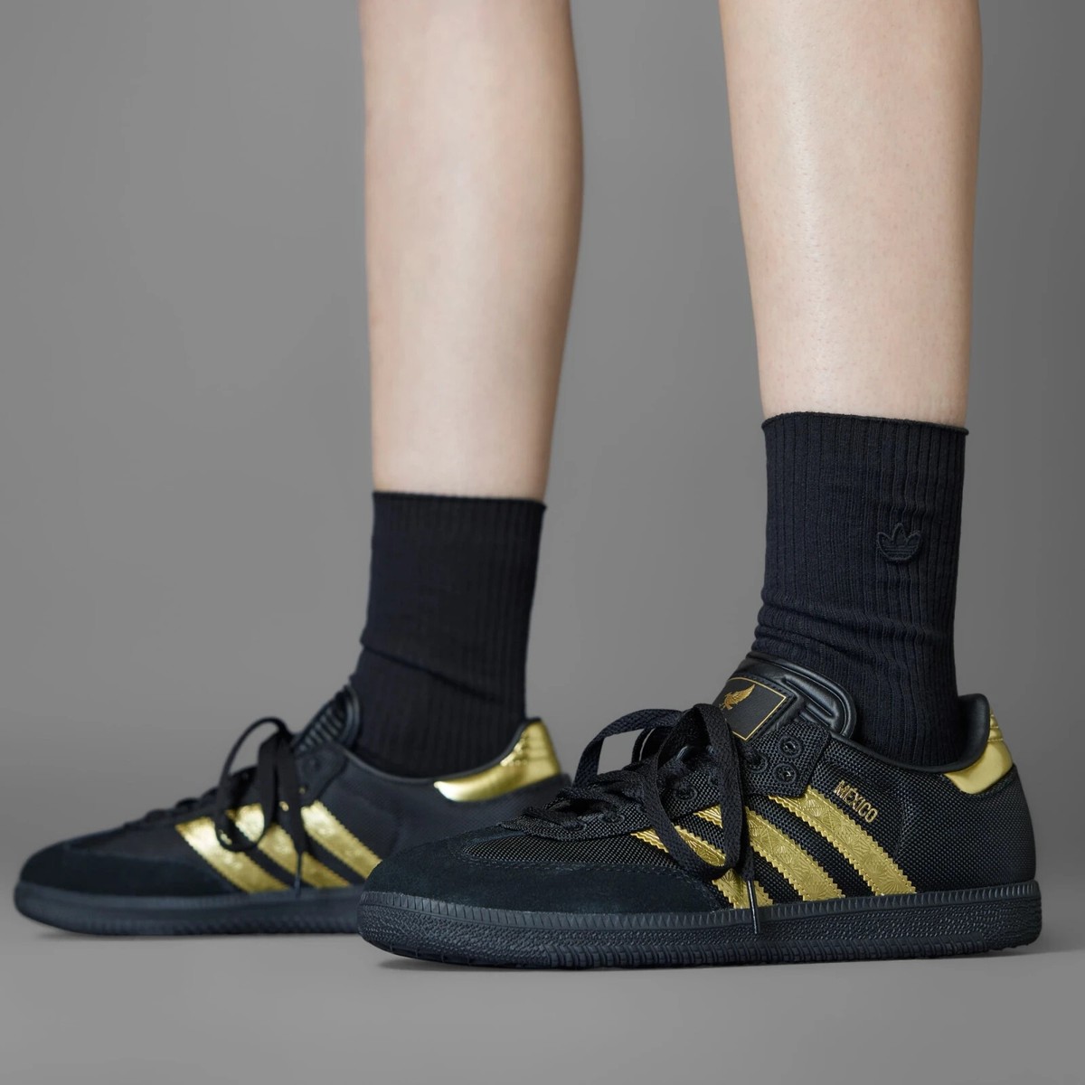 adidas Originals Samba Mexico IN JH5656 Core Black / Gold