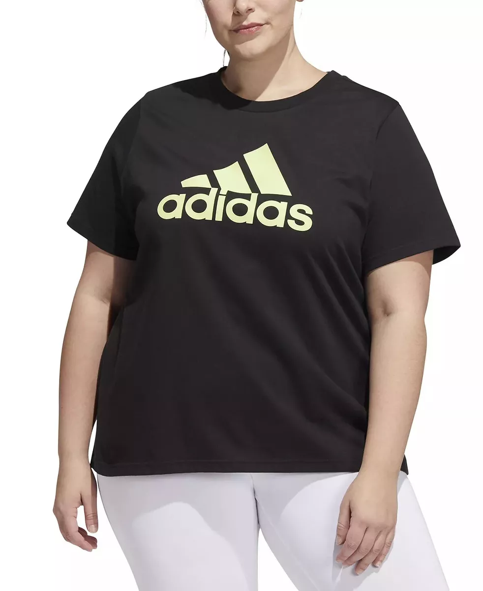 plus size adidas top