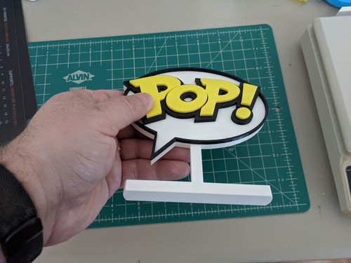 POP Funko Display Sign 3D Printed Shelf Dorbz Wobblers Multicolor Multi-color - Picture 4 of 4