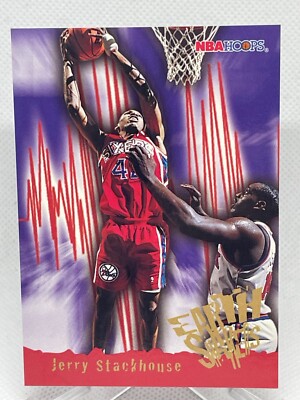 Jerry Stackhouse 1995-96 NBA Hoops #367 Rookie Card RC | eBay