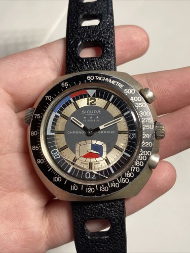 SICURA Chronograph 17J WR
