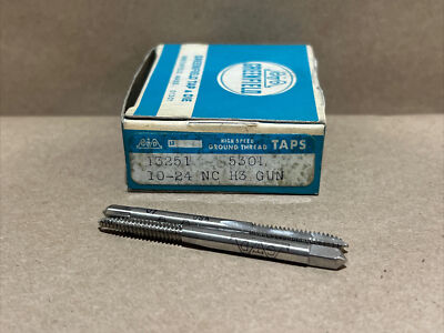 Greenfield GTD 13251 Spiral Point Tap,#10-24 NC H3 Gun Lot of 2