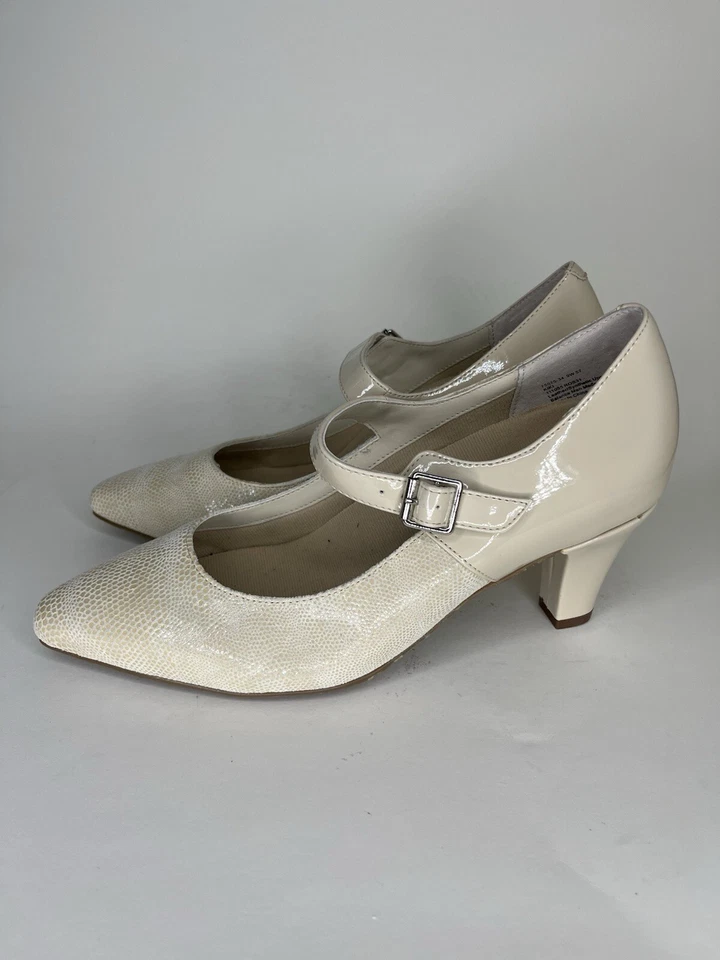 ros hommerson туфли-лодочки каблуки Maryjanes женщин размер 9 Вт кожи синтетический верхний - Изображение 4 из 4