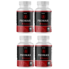 Proman XL Vitality and Energy Support Nutritional Supplement, 4 Bottles