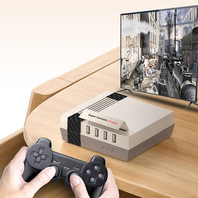 65,000+ Retro Games Console, Super Console X Cube Classic Game Consoles,50+ Emul
