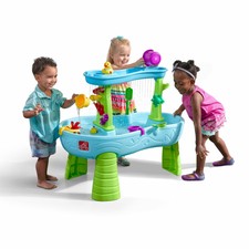 step2 rain showers splash pond kids water table with umbrella