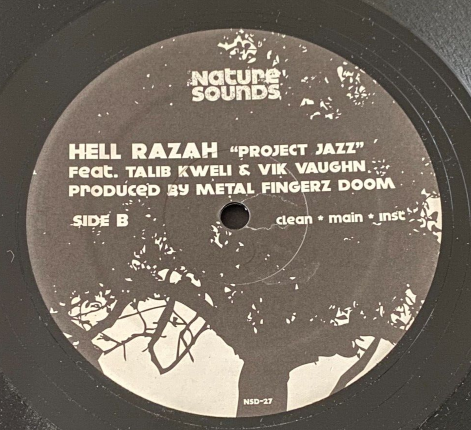 7” l Fingers - Project Jazz MF Doom MF DOOM Project Jazz 12