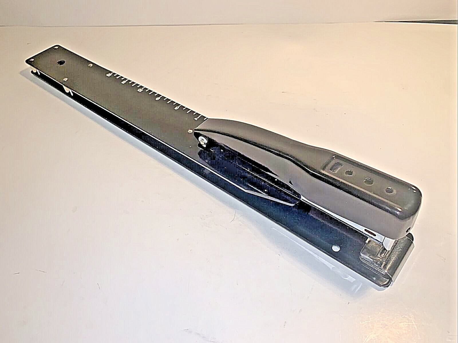 Swingline Long Reach Stapler with Built-in Ruler & Adjustable Lock-image