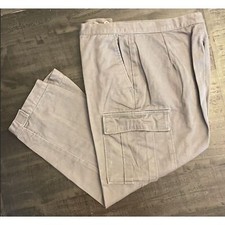 Attitude Vintage Y2K Crop Cargo Pants Vel-cro Legs - Sz 9/10 Juniors