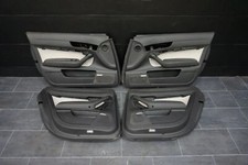 4x Audi A6 4F Türverkleidung Verkleidung Tür vorne hinten Leder S-line weiß