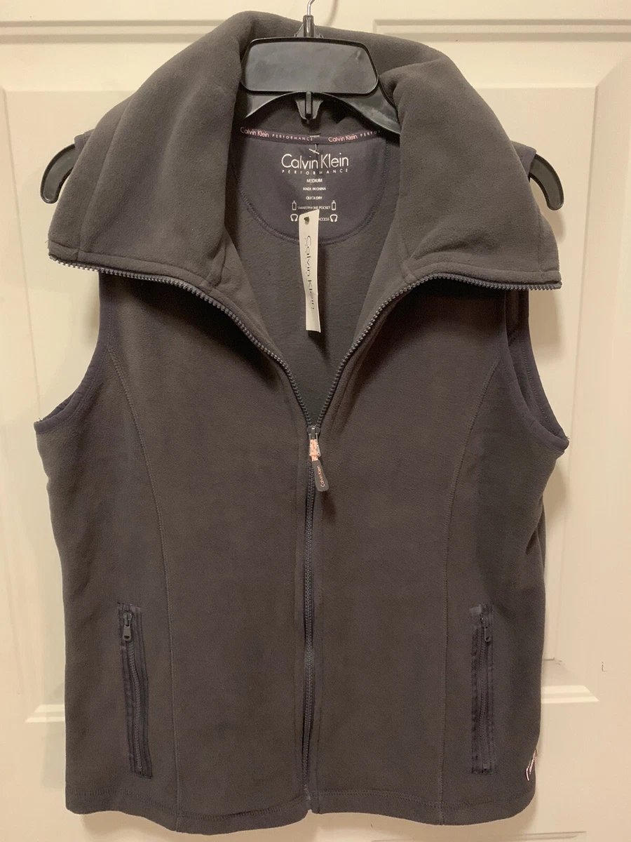 Calvin klein performance fleece vest deals