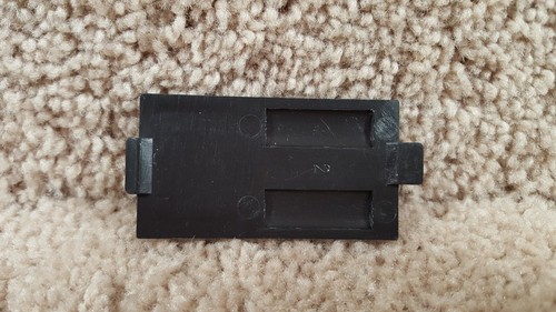 Buddy L Rescue Force NASA Electronic Black Battery Cover Part Piece - Picture 7 of 7