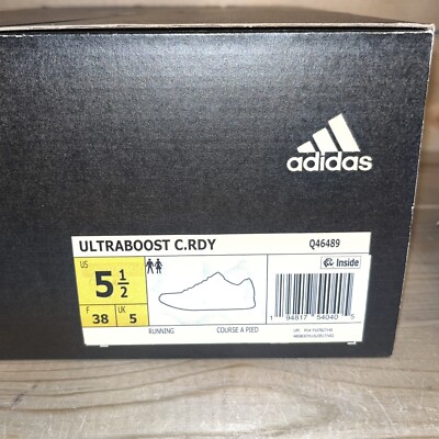 ケープ NEW Adidas UltraBoost C.RDY Black Pink Grey Boys 5.5 / Women's 6.5