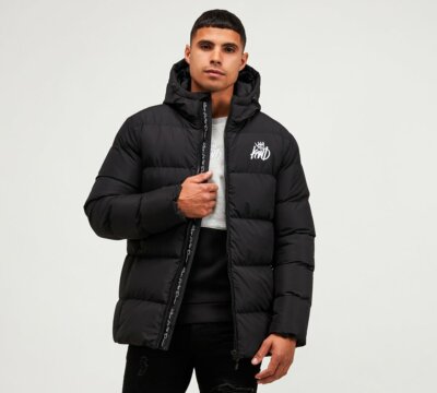 puffer coat without hood