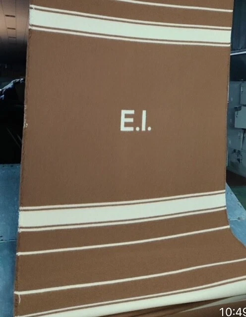 COPERTA ESERCITO ITALIANO ORIGINALE IN PURA LANA 100% MILITARE DA CAMPO - Immagine 3 di 4