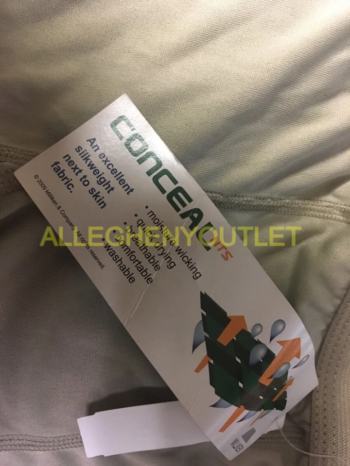 Milliken ECWCS Gen 3 Lvl 1 Lightweight Drawers Underwear Bottom Sand 2XL/XL NWT - Image 2 of 4