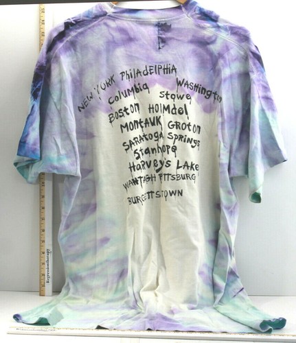 Vintage Rolling Stones Voodoo Lounge 1994 Gr. XL T-Shirt Baumwolle Batik Farbe - Bild 2 von 10