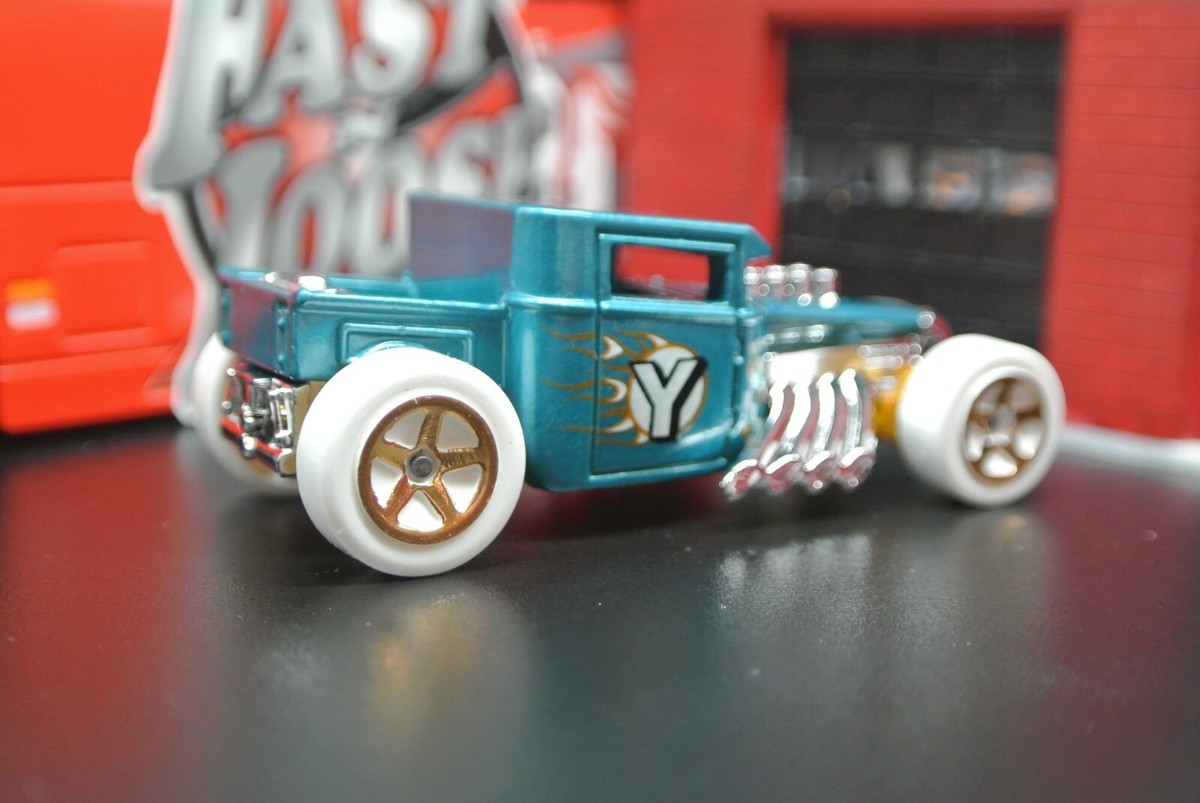 Hot Wheels Bone Shaker Loose - Teal - 1:64 - Exclusive | eBay