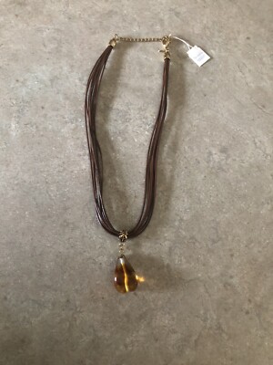 Lia Sophia Buona Sera Necklace NWT 16''-19''