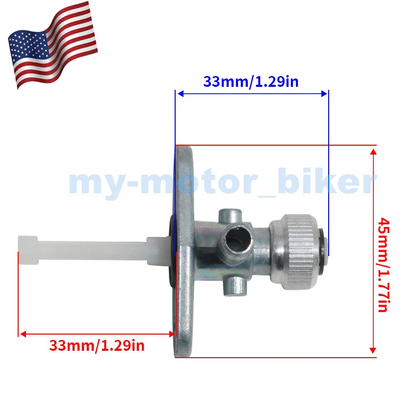 Válvula de interruptor de palanca de combustible para Husqvarna CR50 2011/CR125 1992/09-2011/CR150 2011 Foto 2 de 4